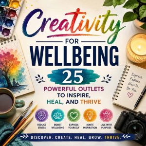 cover image for creativity for wellbeing product