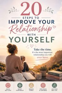 20 steps to improve your relationship with yourself ebook cover