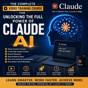 claude ai training product image featuring ai brain in image