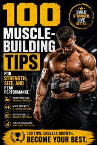 Cover image for 100 muscle building tips ebook