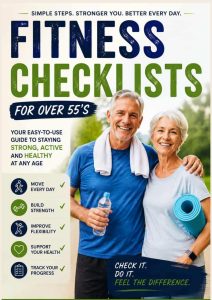 cover image for fitness checklist ebook