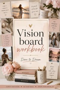 cover for vision board workbook
